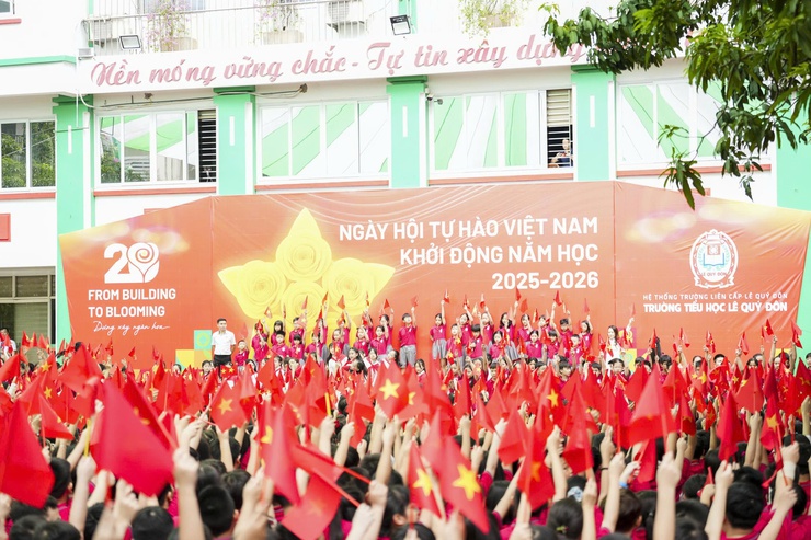 Sự kiện “Ngày hội Tự hào Việt Nam” tại trường Tiểu học Lê Quý Đôn- Ảnh 1.