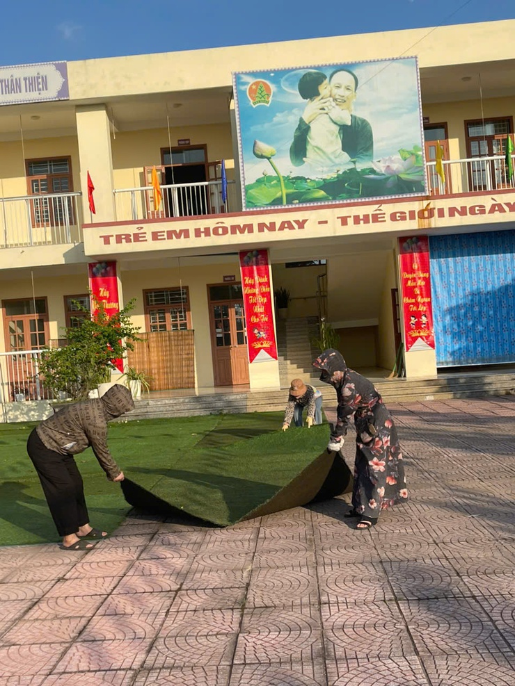 Các trường học trên địa bàn xã Chương Dương tích cực chuẩn bị cho năm học mới- Ảnh 5.