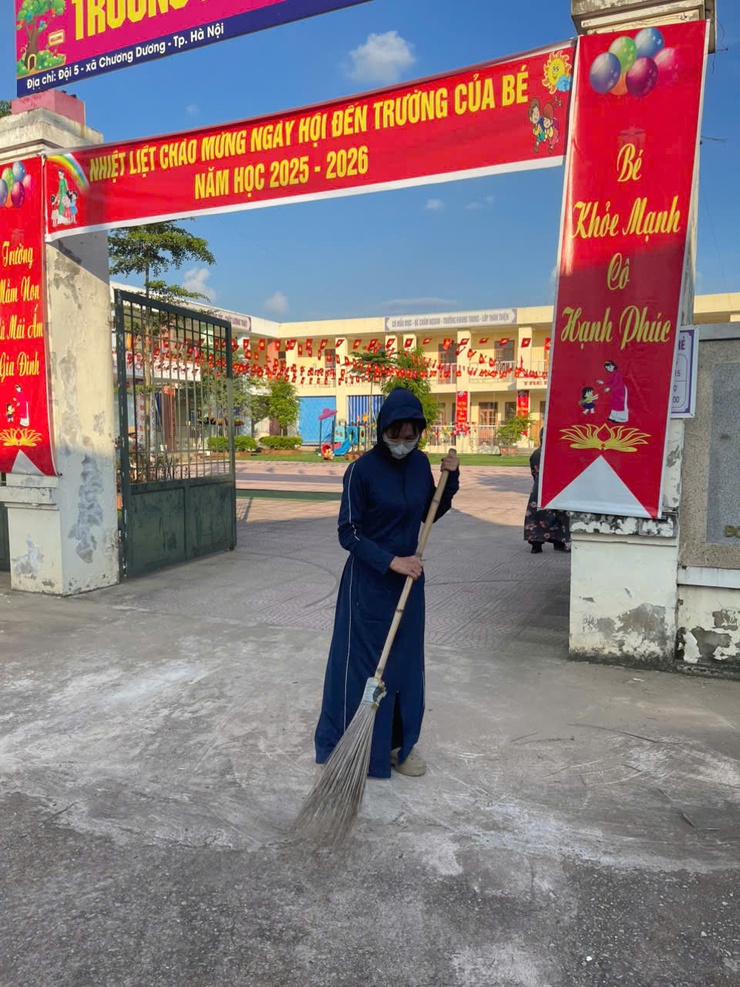 Các trường học trên địa bàn xã Chương Dương tích cực chuẩn bị cho năm học mới- Ảnh 3.