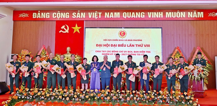 Đại hội đại biểu Cựu chiến binh xã Đoài Phương lần thứ VIII, nhiệm kỳ 2025 - 2030- Ảnh 8.