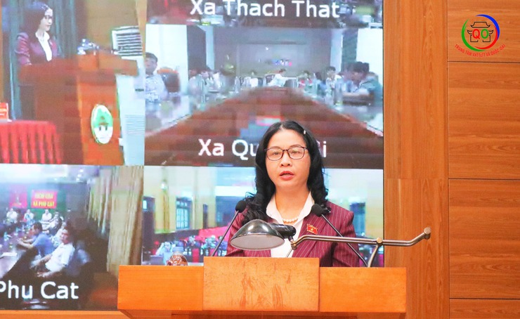 Đoàn đại biểu Quốc hội Thành phố Hà Nội về việc tổ chức tiếp xúc cử tri trước kỳ họp thứ Mười, Quốc hội khóa XV- Ảnh 4.