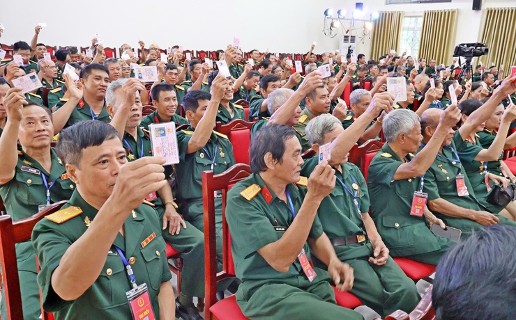 Đại hội đại biểu Cựu chiến binh xã Đoài Phương lần thứ VIII, nhiệm kỳ 2025 - 2030- Ảnh 6.