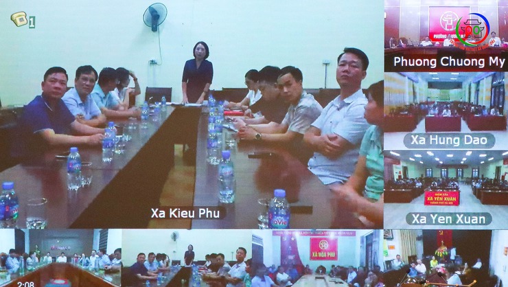 Đoàn đại biểu Quốc hội Thành phố Hà Nội về việc tổ chức tiếp xúc cử tri trước kỳ họp thứ Mười, Quốc hội khóa XV- Ảnh 7.