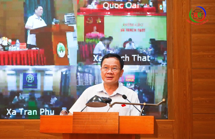 Đoàn đại biểu Quốc hội Thành phố Hà Nội về việc tổ chức tiếp xúc cử tri trước kỳ họp thứ Mười, Quốc hội khóa XV- Ảnh 8.