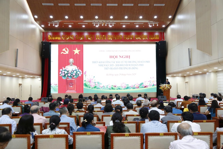 90 TDP trên địa bàn phường Hà Đông chuẩn bị tổ chức bầu cử Tổ trưởng TDP nhiệm kỳ 2025- 2028- Ảnh 1.