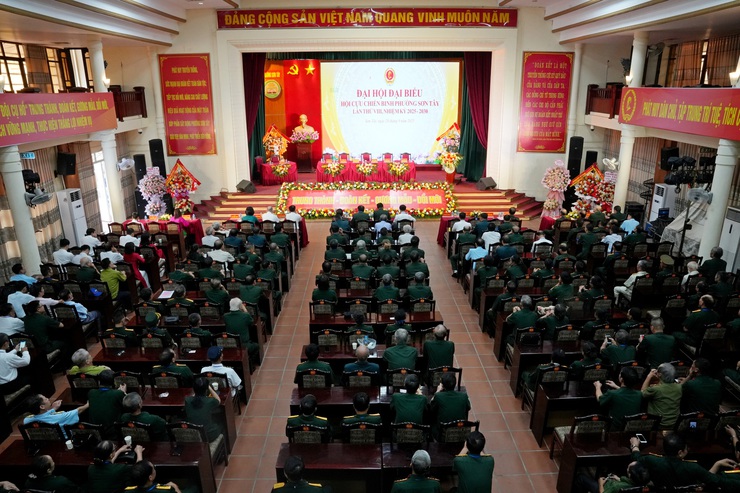 Đại hội Đại biểu Hội CCB phường Sơn Tây lần thứ VIII,

nhiệm kỳ 2025 – 2030- Ảnh 1.