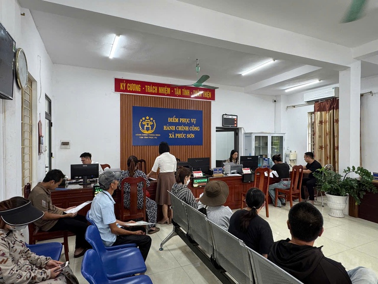Công tác kiểm soát thủ tục hành chính 6 tháng cuối năm tại xã Phúc Sơn- Ảnh 1.
