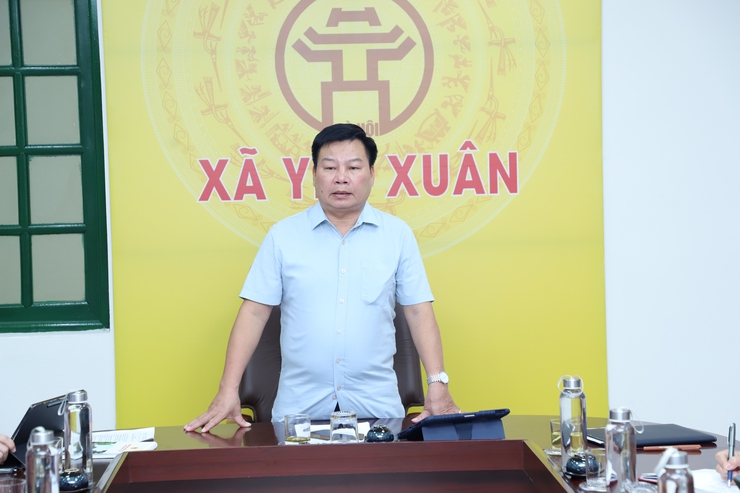 CÔNG TÁC ỨNG PHÓ HOÀN LƯU BÃO SỐ 10 TRÊN ĐỊA BÀN XÃ YÊN XUÂN- Ảnh 1.