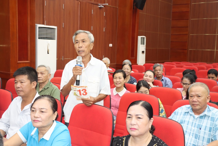 Xã Phú Xuyên tổ chức hội nghị tiếp xúc, đối thoại giữa người đứng đầu cấp ủy, chính quyền với MTTQ và nhân dân trên địa bàn xã.- Ảnh 4.