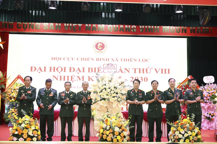 ĐẠI HỘI ĐẠI BIỂU HỘI CỰU CHIẾN BINH XÃ THIÊN LỘC LẦN THỨ VIII, NHIỆM KỲ 2025 - 2030- Ảnh 9.