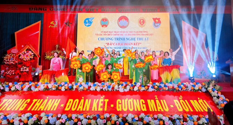 Đặc sắc chương trình văn nghệ chào mừng Đại hội đại biểu MTTQ Việt Nam và các tổ chức chính trị xã hội phường nhiệm kỳ 2025–2030- Ảnh 5.