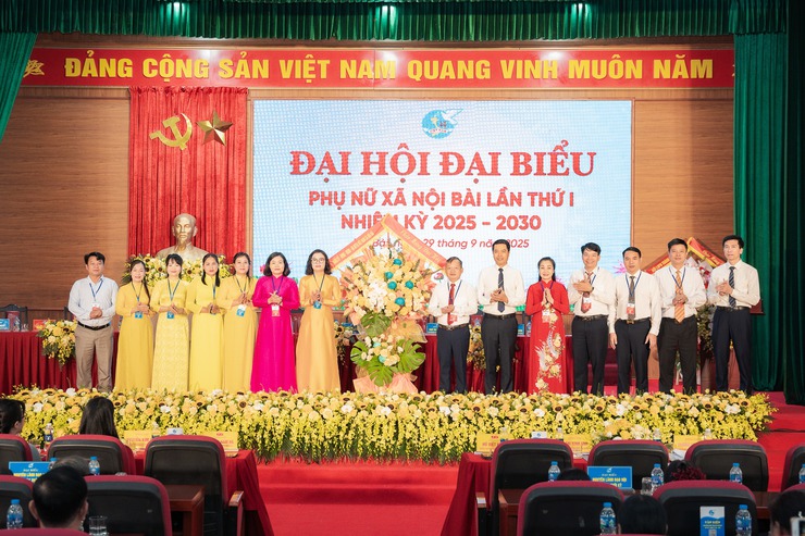 ĐẠI HỘI ĐẠI BIỂU PHỤ NỮ XÃ NỘI BÀI LẦN THỨ I, NHIỆM KỲ 2025 – 2030 THÀNH CÔNG TỐT ĐẸP- Ảnh 2.