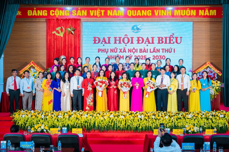 ĐẠI HỘI ĐẠI BIỂU PHỤ NỮ XÃ NỘI BÀI LẦN THỨ I, NHIỆM KỲ 2025 – 2030 THÀNH CÔNG TỐT ĐẸP- Ảnh 3.