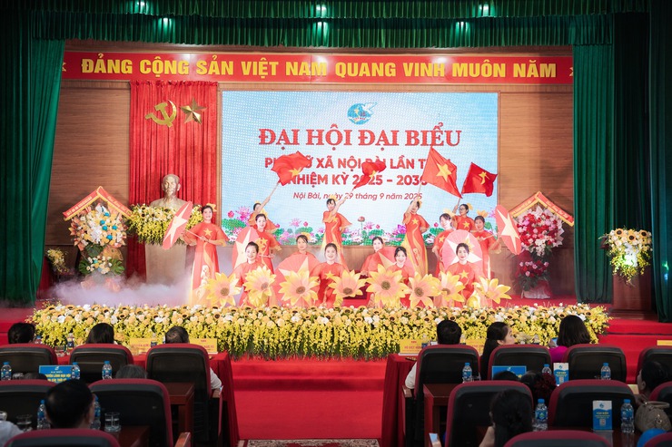 ĐẠI HỘI ĐẠI BIỂU PHỤ NỮ XÃ NỘI BÀI LẦN THỨ I, NHIỆM KỲ 2025 – 2030 THÀNH CÔNG TỐT ĐẸP- Ảnh 6.