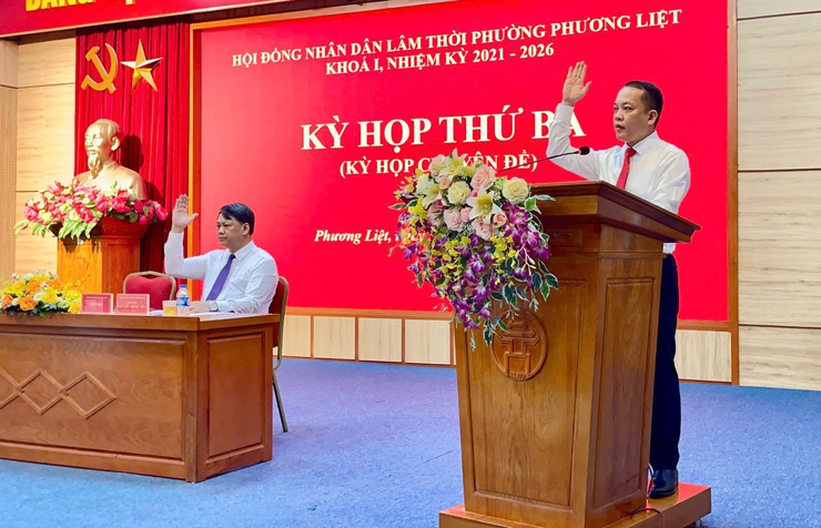 Kỳ họp thứ Ba (kỳ họp chuyên đề) HĐND phường Phường Liệt- Ảnh 5.