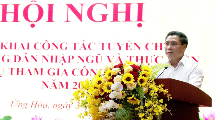 HỘI NGHỊ TRIỂN KHAI CÔNG TÁC TUYỂN CHỌN, GỌI CÔNG DÂN NHẬP NGŨ VÀ THỰC HIỆN NGHĨA VỤ THAM GIA CÔNG AN NHÂN DÂN NĂM 2026.- Ảnh 3.