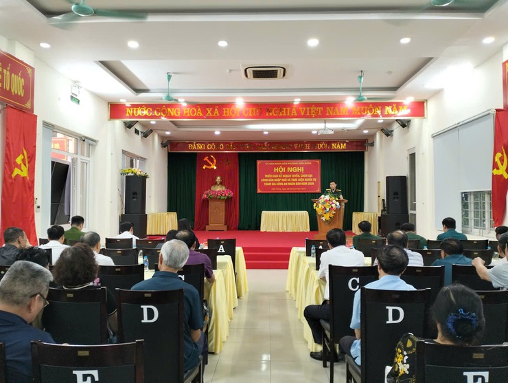Phường Kiến Hưng triển khai kế hoạch công tác tuyển chọn, gọi công dân nhập ngũ và thực hiện nghĩa vụ tham gia Công an nhân dân năm 2026- Ảnh 1.