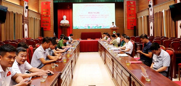 Thôn Đa Phúc đạt giải Nhất cuộc thi Giữ gìn thôn sáng, xanh, sạch đẹp, an toàn”, tháng 8/2025- Ảnh 1.