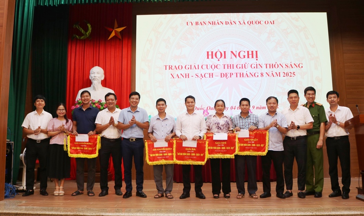 Thôn Đa Phúc đạt giải Nhất cuộc thi Giữ gìn thôn sáng, xanh, sạch đẹp, an toàn”, tháng 8/2025- Ảnh 6.