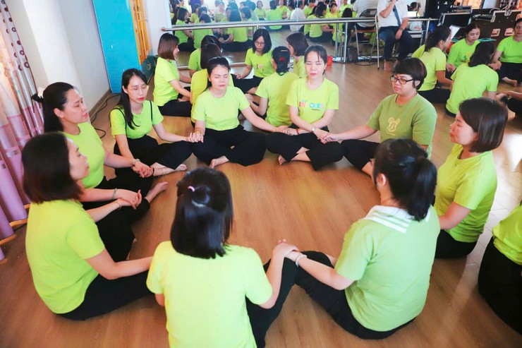 TRƯỜNG MẦM NON THỊNH LIỆT TỔ CHỨC CHƯƠNG TRÌNH TẬP HUẤN " XÂY DỰNG TRƯỜNG HỌC HẠNH PHÚC"- Ảnh 4.