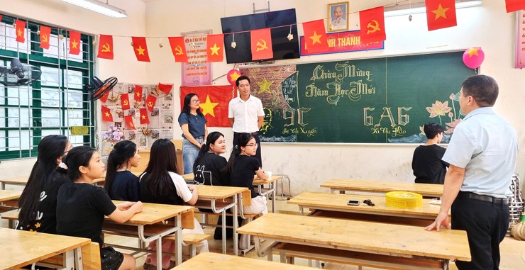 CHỦ TỊCH UBND XÃ KIỂM TRA CÁC TRƯỜNG HỌC TRÊN ĐỊA BÀN XÃ NỘI BÀI- Ảnh 4.