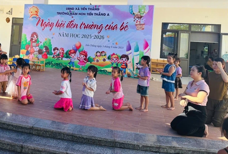 Xã Tiến Thắng: Hoàn thành công tác chuẩn bị cho năm học mới- Ảnh 2.