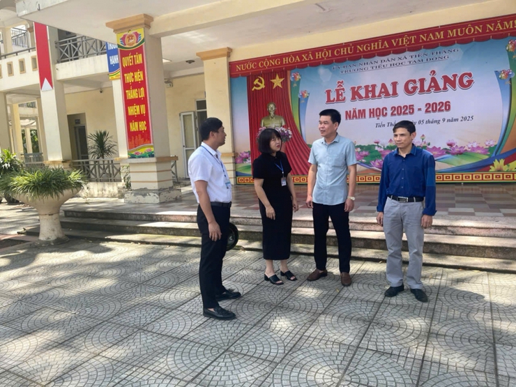 Xã Tiến Thắng: Hoàn thành công tác chuẩn bị cho năm học mới- Ảnh 1.