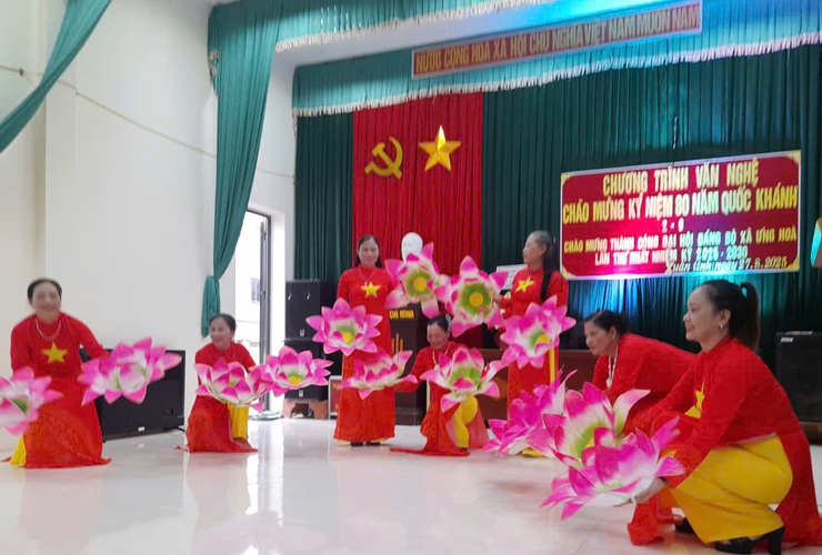 ỨNG HÒA SÔI NỔI CÁC HOẠT ĐỘNG VĂN HÓA, VĂN NGHỆ, THỂ DỤC THỂ THAO CHÀO MỪNG KỶ NIỆM 80 NĂM QUỐC KHÁNH 2/9.- Ảnh 21.