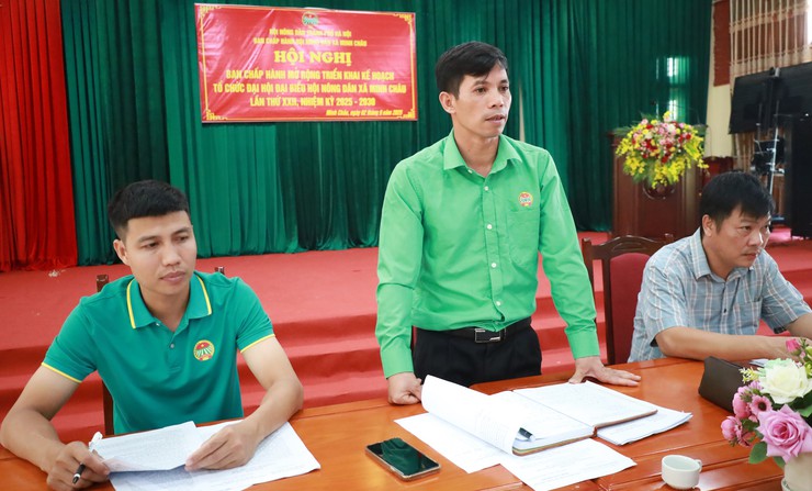 HỘI NÔNG DÂN XÃ MINH CHÂU: TRIỂN KHAI KẾ HOẠCH TỔ CHỨC ĐẠI HỘI ĐẠI BIỂU LẦN THỨ XXII, NHIỆM KỲ 2025 - 2030.- Ảnh 2.