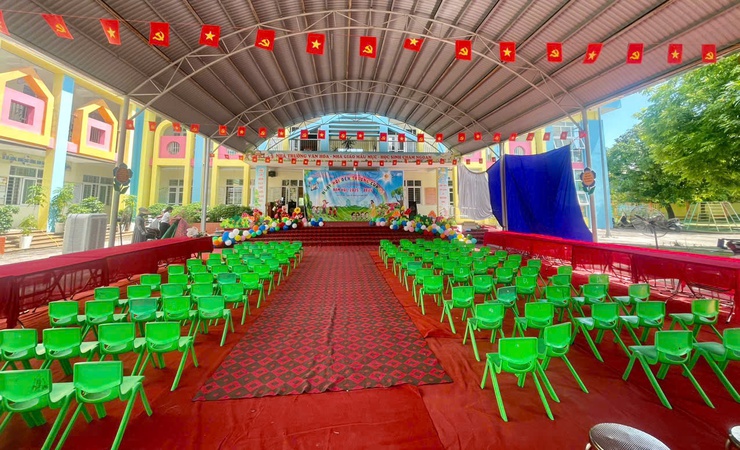 Các trường học trên địa bàn xã Vân Đình đã sẵn sàng cho ngày khai giảng năm học mới- Ảnh 7.