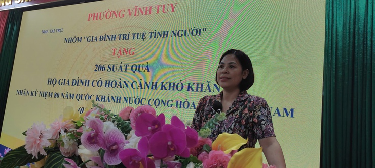 TRAO YÊU THƯƠNG TỚI CÁC HỘ GIA ĐÌNH KHÓ KHĂN NHÂN DỊP 80 NĂM QUỐC KHÁNH 02-9- Ảnh 2.