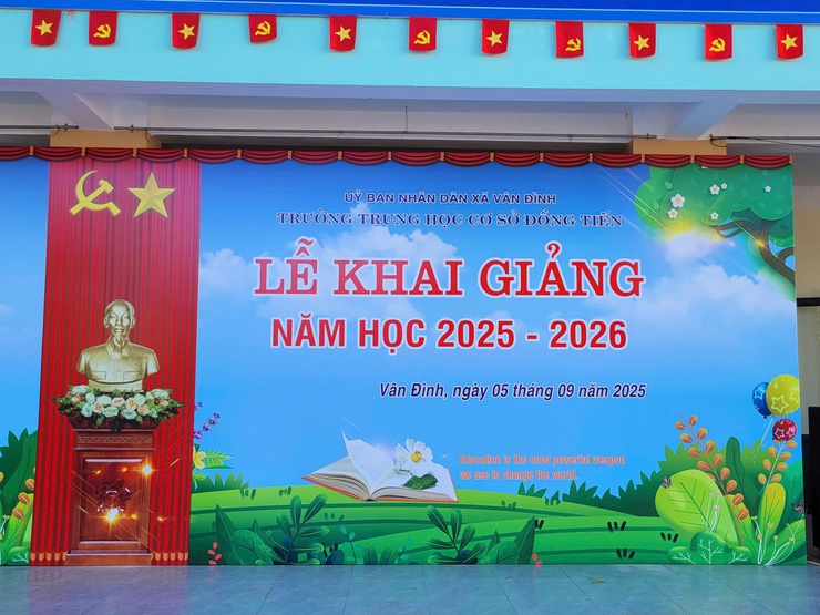 Các trường học trên địa bàn xã Vân Đình đã sẵn sàng cho ngày khai giảng năm học mới- Ảnh 4.