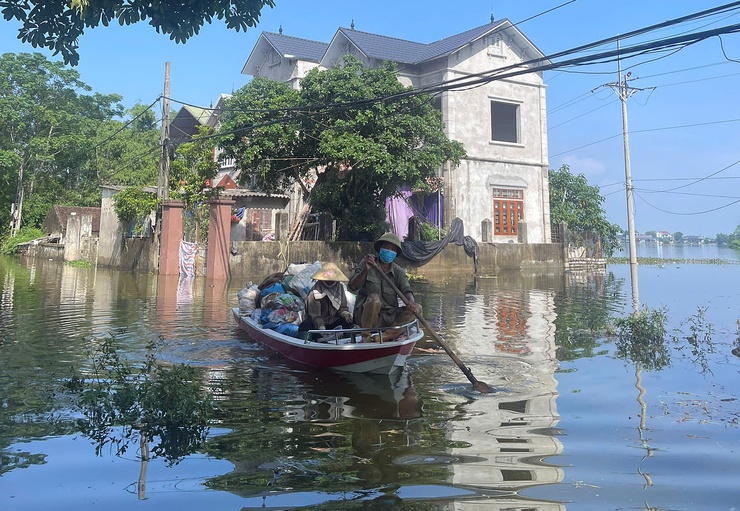 Xuân Mai: chủ động vệ sinh môi trường sau ngập úng- Ảnh 2.