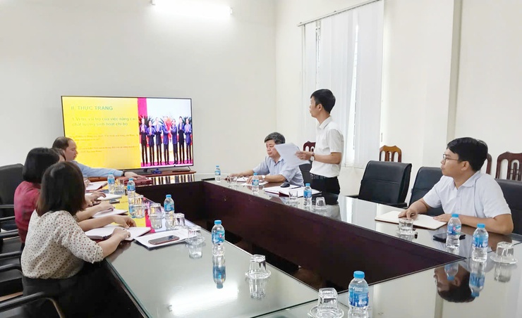 Chi bộ Ban xây dựng Đảng tổ chức sinh hoạt chuyên đề “Đổi mới và nâng cao chất lượng sinh hoạt chi bộ trong giai đoạn mới và công tác ban hành Nghị quyết chi bộ”- Ảnh 2.