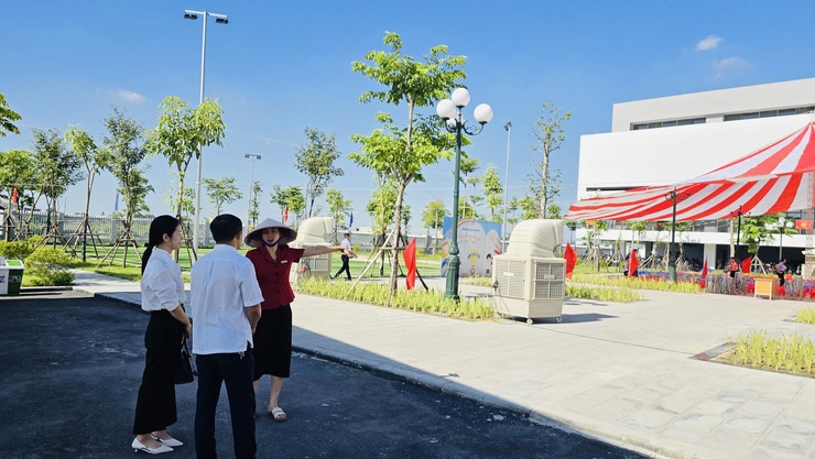 Tổ liên ngành Xã Thiên Lộc kiểm tra công tác đảm bảo trật tự ATGT, TTĐT, VSMT, ATTP, VMĐT tại 20 trường học trên địa bàn xã- Ảnh 18.