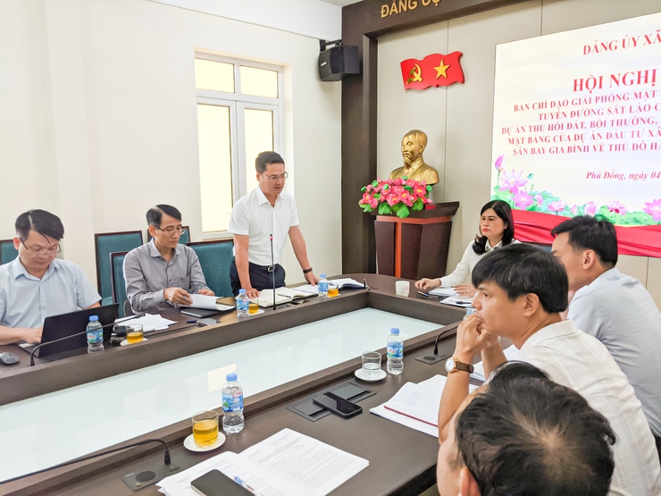 Xã Phù Đổng chủ động triển khai các bước chuẩn bị đầu tư và GPMB cho 02 dự án trọng điểm- Ảnh 1.