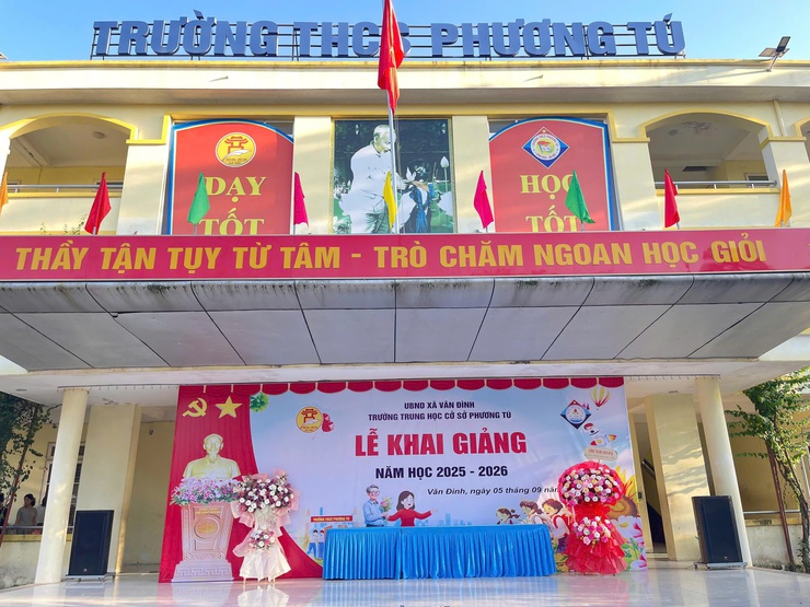 Xã Vân Đình chuẩn bị mọi điều kiện tốt nhất cho Lễ khai giảng năm học 2025 - 2026- Ảnh 6.