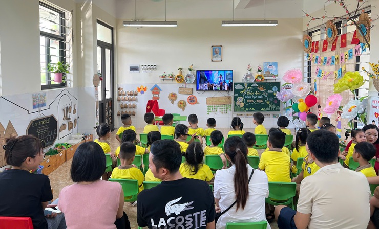 TƯNG BỪNG, RỘN RÃ LỄ KHAI GIẢNG NĂM HỌC MỚI 2025 – 2026 TẠI CÁC NHÀ TRƯỜNG TRÊN ĐỊA BÀN XÃ HOÀ XÁ- Ảnh 16.