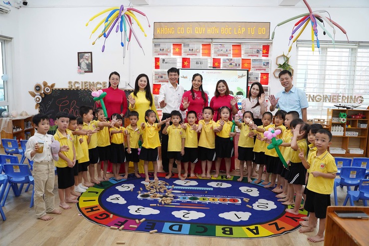Các trường học phường Thanh Xuân bước vào năm học mới 2025-2026 với khí thế “Kỷ cương - Sáng tạo - Đột phá - Phát triển”- Ảnh 9.