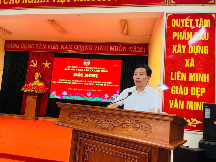 Triển khai Kế hoạch tổ chức Đại hội đại biểu Hội Nông dân xã nhiệm kỳ 2025-2030- Ảnh 3.