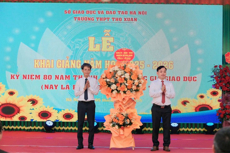 Trường THPT Thọ Xuân Khai giảng năm học mới 2025-2026- Ảnh 1.