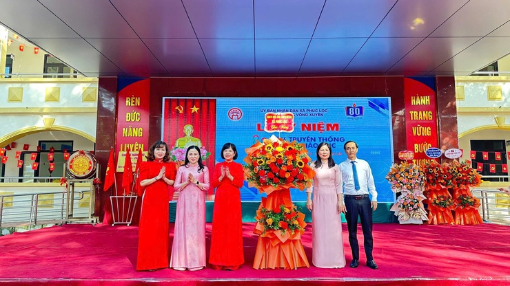 Tưng bừng Lễ khai giảng năm học mới trên địa bàn xã Phúc Lộc- Ảnh 7.