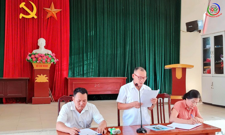 Bí thư Đảng ủy xã Quốc Oai dự sinh hoạt Chi bộ thôn Sơn Trung- Ảnh 2.