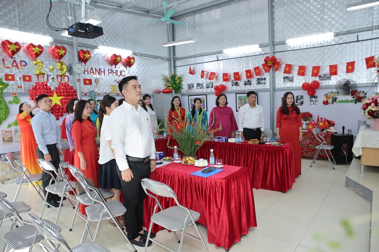 Phường Ô Chợ Dừa : Rực rỡ ngày Khai giảng năm học mới- Ảnh 8.
