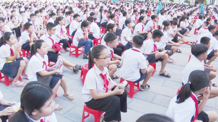Không khí khai giảng rộn ràng tại các trường học trên địa bàn xã Phúc Thịnh- Ảnh 6.