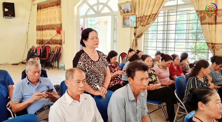 Bí thư Đảng ủy xã Quốc Oai dự sinh hoạt Chi bộ thôn Sơn Trung- Ảnh 4.