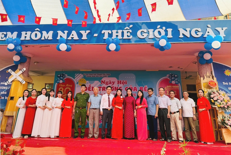 Các trường học trên địa bàn phường Phú Lương tưng bừng khai giảng năm học mới 2025-2026- Ảnh 2.