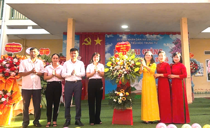 ỨNG HOÀ RỘN RÀNG LỄ KHAI GIẢNG NĂM HỌC MỚI 2025 – 2026.- Ảnh 29.