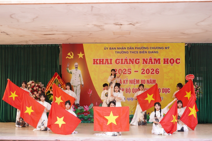 Không khí khai giảng rộn ràng tại các trường học trên địa bàn phường Chương Mỹ năm học 2025 -2026- Ảnh 5.