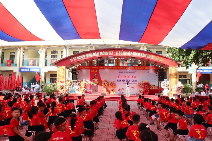 Các trường học trên địa bàn xã Phú Nghĩa hân hoan đón chào năm học mới 2025 – 2026- Ảnh 1.